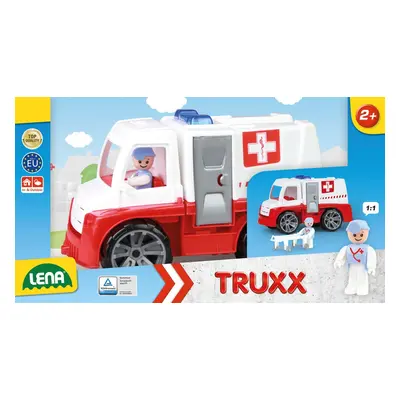 Auto Truxx sanitka plast 29cm s figurkou v krabici 39x22x16cm 24m+ - Loana