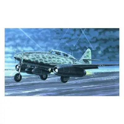 Model Messerschmitt Me262 B-1a/U1 14,7x17,4cm v krabici 25x14,5x4,5cm