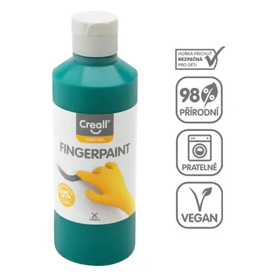 Creall prstová barva HAPPY INGREDIENTS, 250 ml, zelená