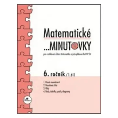 Matematické minutovky pro 6. ročník/ 1. díl - Miroslav Hricz