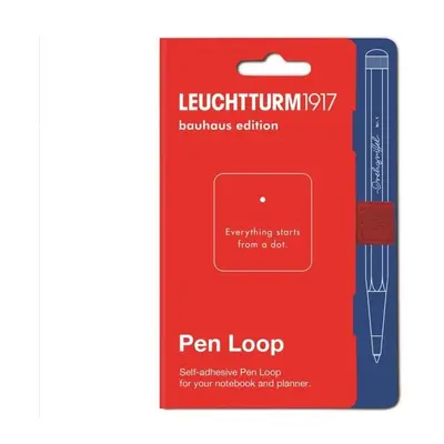 Leuchtturm1917 Pen Loop Red Bauhaus Edition