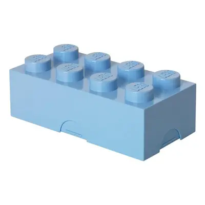 Svačinový box LEGO - světle modrý