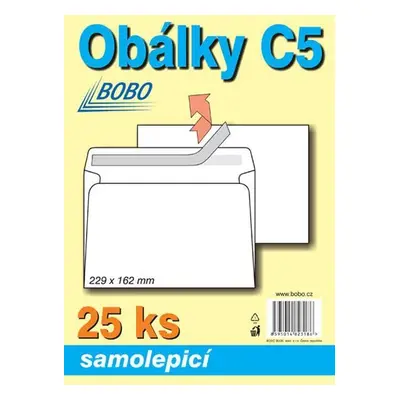 Obálky C5 samolepicí (bal. 25ks)