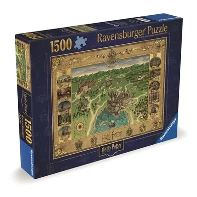 Puzzle Harry Potter: Mapa Bradavic 1500 dílků