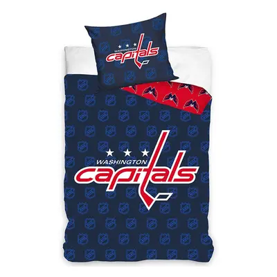 Hokejové povlečení NHL Washington Capitals Shields Velikost: 135x200 + 80x80 cm