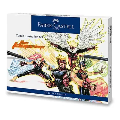 Faber - Castell Popisovač Comic Illustration set 15 ks