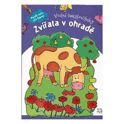 Vodní omalovánky - Zvířata v ohradě - Barbara Wierzchowska