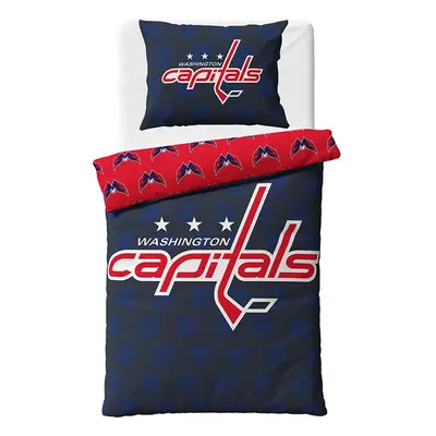 Hokejové povlečení NHL Washington Capitals Shields Velikost: 140x200 + 70x90 cm