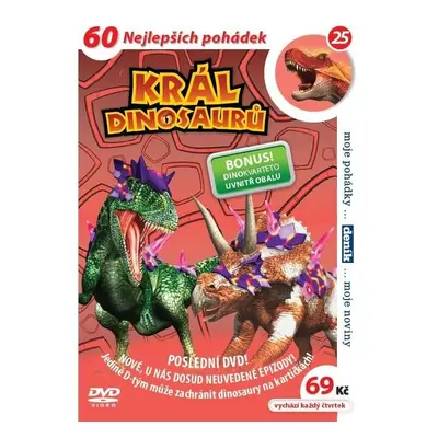 Král dinosaurů 25 - DVD pošeta