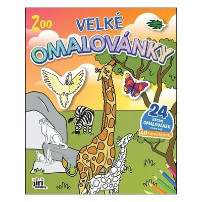 Velké omalovánky Zoo