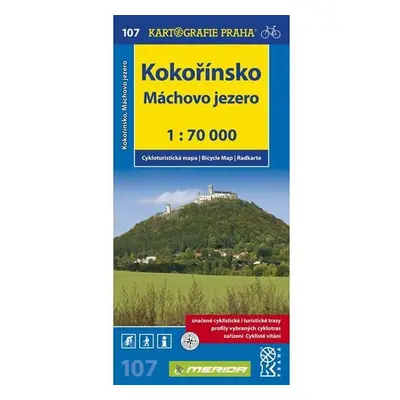 1: 70T(107)-Kokořínsko,Máchovo jezero (cyklomapa)