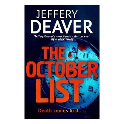 The October List, 1. vydání - Jeffery Deaver