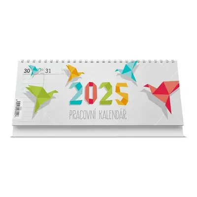 Pracovní kalendář 2025 - stolní kalendář