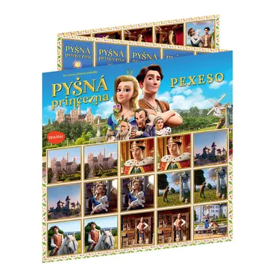 Pyšná princezna - Pexeso na motivy filmové pohádky