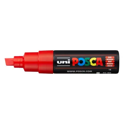 Posca popisovač PC-8K, 8 mm, červená (15)