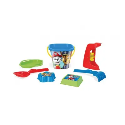 Sada na písek 7ks plast Paw Patrol/Tlapková patrola v síťce 20x30x18cm 12m+ Wader