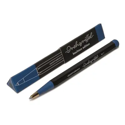 Drehgriffel Nr. 1 Black/Royal Blue Bauhaus Edition Ballpoint pen (Royal Blue ink)