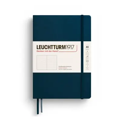 Leuchtturm1917 Zápisník Deep Sea Medium A5 tečkovaný