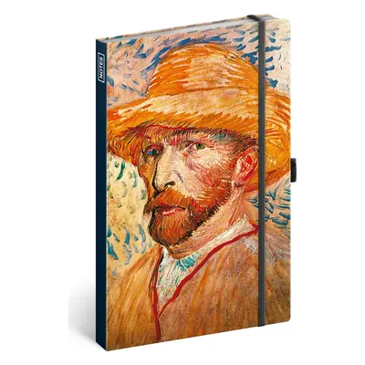 Notes - Vincent van Gogh, linkovaný, 13 × 21 cm