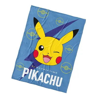 Dětská deka Pokémon Elektrický Pikachu 150x200 cm