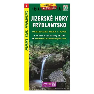 SC 002 Jizerské hory, Frýdlantsko 1:50 000