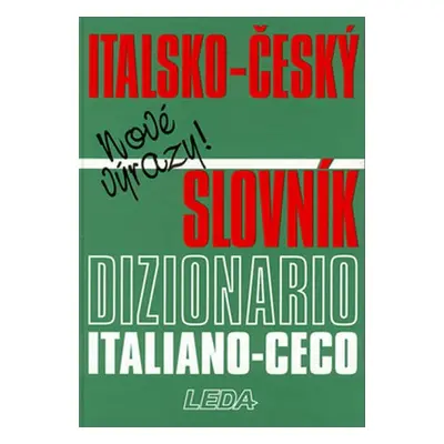 Italsko-český slovník / Dizionario italiano-ceco - Nové výrazy! - Jaroslav Rosendorfský