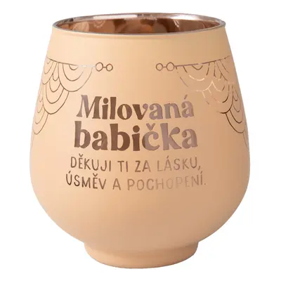 Zrcadlový svícen - Milovaná babička - Albi