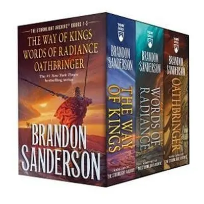 Stormlight Archive MM Boxed Set I, Books 1-3: The Way of Kings, Words of Radiance, Oathbringer -