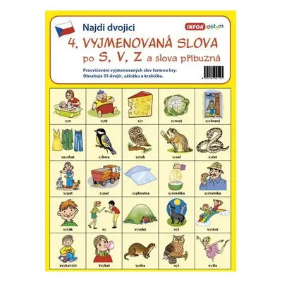 Najdi dvojici - 4. Vyjmenovaná slova po S, V, Z a slova příbuzná - kolektiv autorů