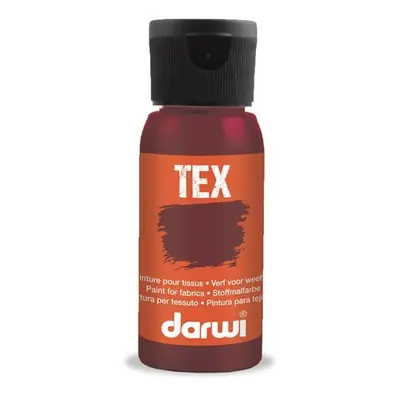 DARWI TEX barva na textil - Červená regina 50 ml