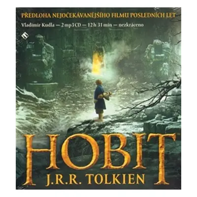 Hobit - 2CDmp3 (čte Vladimír Kudla) - John Ronald Reuel Tolkien