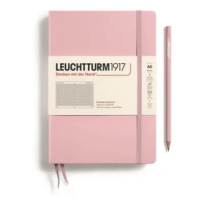 Leuchtturm1917 Zápisník Powder Medium A5 čtverečkovaný