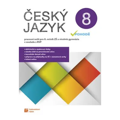 Český jazyk v pohodě 8 – pracovní sešit, 1. vydání