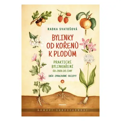 Bylinky od kořenů k plodům - Praktické bylinkaření od jara do zimy - Radka Svatošová