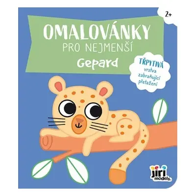 Omalovánky pro nejmenší Gepard