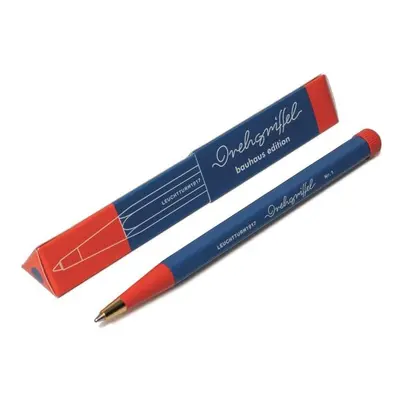 Drehgriffel Nr. 1 Royal Blue/Red Bauhaus Edition Ballpoint pen (Royal Blue ink)