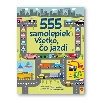 555 samolepiek Všetko, čo jazdí