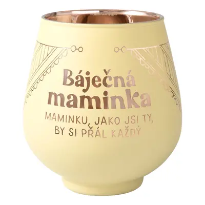 Zrcadlový svícen - Báječná maminka - Albi