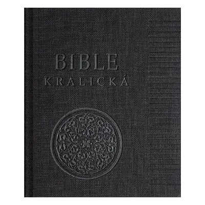 Poznámková Bible kralická černá