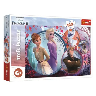 Trefl Puzzle Frozen 2 - Sesterské dobrodružství / 160 dílků