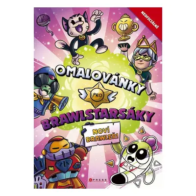 Omalovánky pro Brawlstarsáky Noví brawleři - Pavla Filip Navrátilová