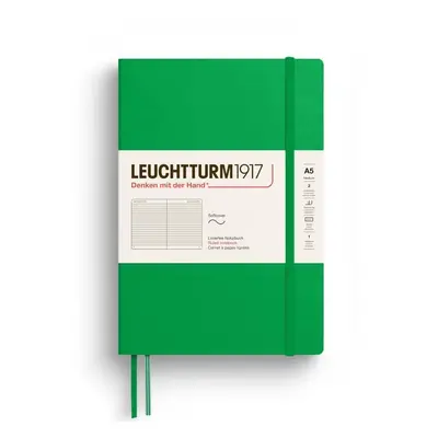 Leuchtturm1917 Zápisník Spring Leaf Softcover A5 linkovaný