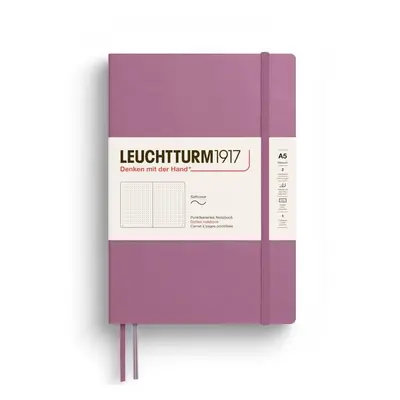 Leuchtturm1917 Zápisník Dusty Rose Softcover A5 tečkovaný