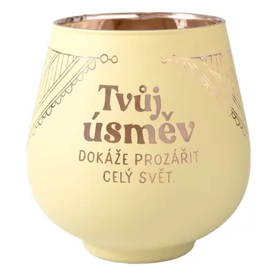 Zrcadlový svícen - Tvůj úsměv - Albi