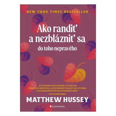 Ako randiť a nezblázniť sa do toho nepravého - Matthew Hussey