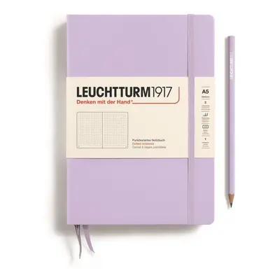 Leuchtturm1917 Zápisník Lilac Medium A5 tečkovaný