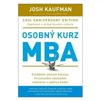 Osobný kurz MBA - Josh Kaufman