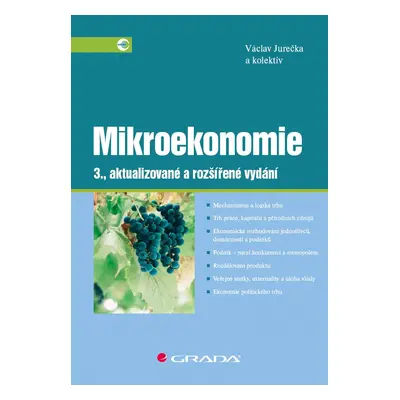 Mikroekonomie, 3. vydání - Václav Jurečka