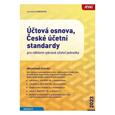 Účtová osnova, České účetní standardy pro některé vybrané účetní jednotky 2023 – 388 postupů účt