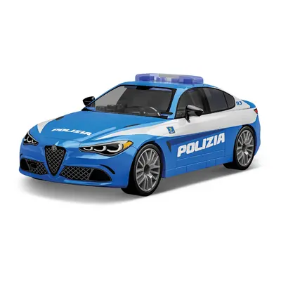 COBI 24606 Alfa Romeo Giulia Quadrifoglio Polizia, 1:35, 93 k